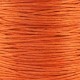 Wax cord 1.0 mm Orange